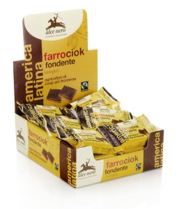 Herbatniki orkiszowe w gorzkiej czekoladzie 28 g