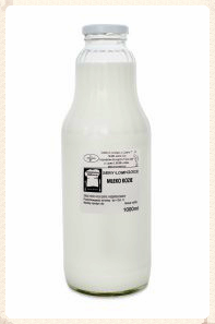 Mleko kozie EKO niepasteryzowane but. 1l