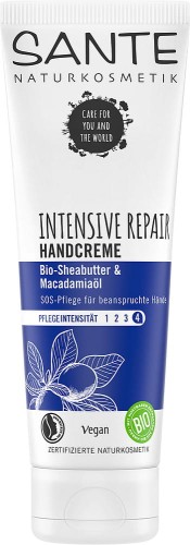 19727KREM DO RĄK INTENSYWNA NAPRAWA MASŁO SHEA I OLEJEK MACADAMIA ECO 75 ml - SANTE-1