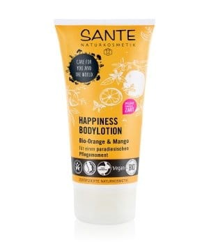 19741ŻEL POD PRYSZNIC HAPPINESS POMARAŃCZA I MANGO ECO 200 ml - SANTE-1