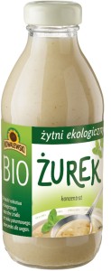 ŻUREK ŻYTNI KONCENTRAT BIO 320 ml posiada dużo minerałów łatwo przyswajalny