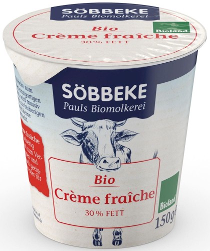 19900ŚMIETANA KREMOWA KWAŚNA (30 % TŁUSZCZU) BIO 150 g - SOBBEKE-1