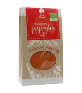 Papryka ostra Eko 90g oczyszcza drogi oddechowe