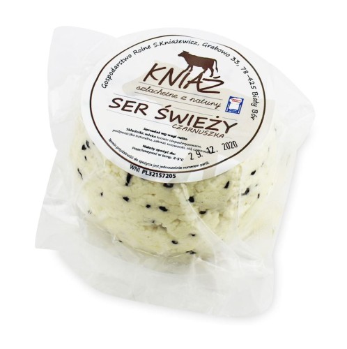 20193SER NATURALNY Z CZARNUSZKĄ ŚWIEŻY (około 0,35 kg) - KNIAŹ-1
