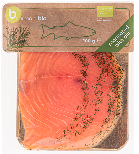 20322ŁOSOŚ ATLANTYCKI PLASTRY MARYNOWANE Z KOPREM BIO 100 g - BETTER FISH (B SALMON)-1