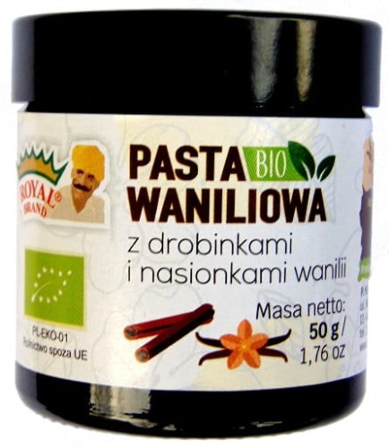 20396PASTA WANILIOWA BIO 50 g - ROYAL BRAND-1