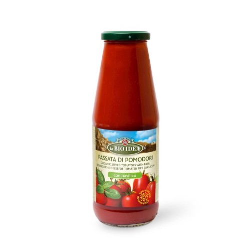 20468PRZECIER POMIDOROWY PASSATA Z BAZYLIĄ BIO 680 g - LA BIO IDEA-1