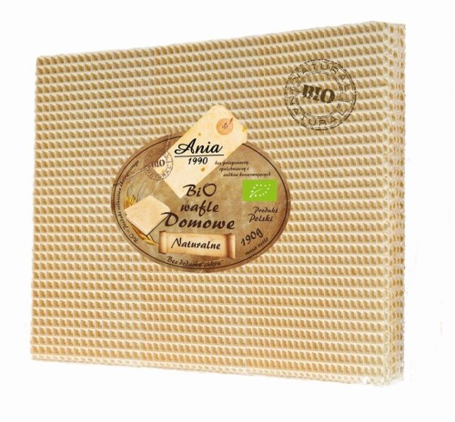 20530WAFLE DOMOWE NATURALNE BEZ DODATKÓW CUKRÓW BIO 190 g - BIO ANIA-1