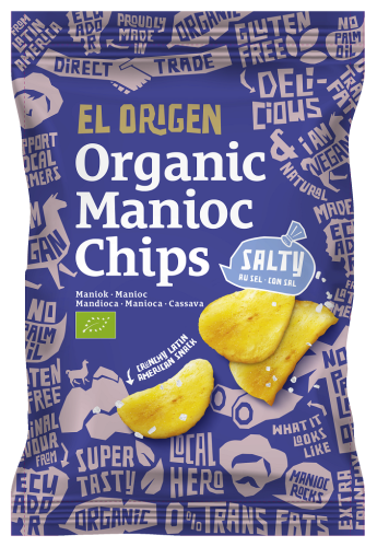20560CHIPSY Z MANIOKU SOLONE BEZGLUTENOWE BIO 60 g - EL ORIGEN-1