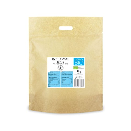 20565RYŻ BASMATI BIAŁY BEZGLUTENOWY BIO 5 kg - HORECA-1