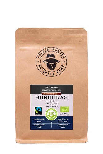 20643KAWA ZIARNISTA ARABICA 100 % HONDURAS FAIR TRADE BIO 250 g - COFFEE HUNTER-1