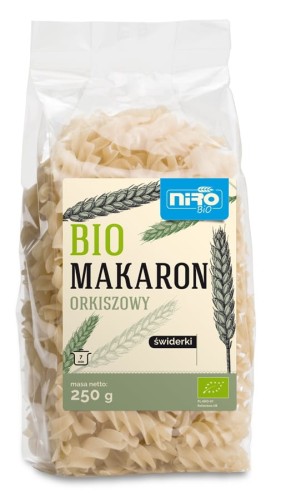 20655MAKARON (ORKISZOWY) ŚWIDERKI BIO 250 g - NIRO-1