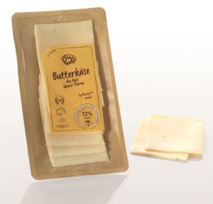 SER ŻÓŁTY MAŚLANY PLASTRY BIO (45 % TŁUSZCZU W SUCHEJ MASIE) 150 g 