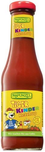 21017KETCHUP DLA DZIECI TIGER BIO 450 ml - RAPUNZEL-1