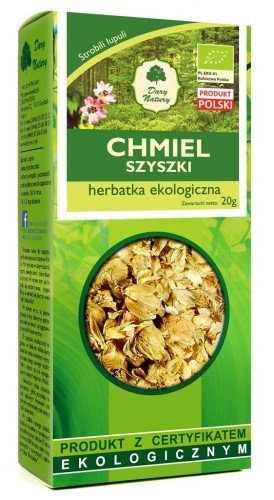 21019HERBATKA Z SZYSZEK CHMIELU BIO 20 g - DARY NATURY-1