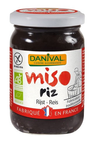 21490MISO (PASTA SOJOWA Z RYŻEM) BEZGLUTENOWE BIO 200 g - DANIVAL-1