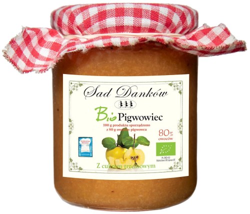 21761PIGWOWIEC 80 % Z CUKREM TRZCINOWYM BIO 250 g - SAD DANKÓW-1