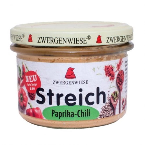 21877PASTA SŁONECZNIKOWA Z PAPRYKĄ BEZGLUTENOWA  BIO 180 g - ZWERGENWIESE-1