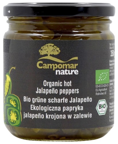 21934PAPRYKA JALAPENO ZIELONA KROJONA W ZALEWIE BIO 350 g (130 g) - CAMPOMAR NATURE-1