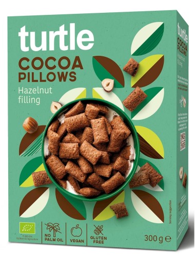 22281PODUSZKI RYŻOWE Z NADZIENIEM ORZECHOWO - KAKAOWYM BEZGLUTENOWE BIO 300 g - TURTLE-1