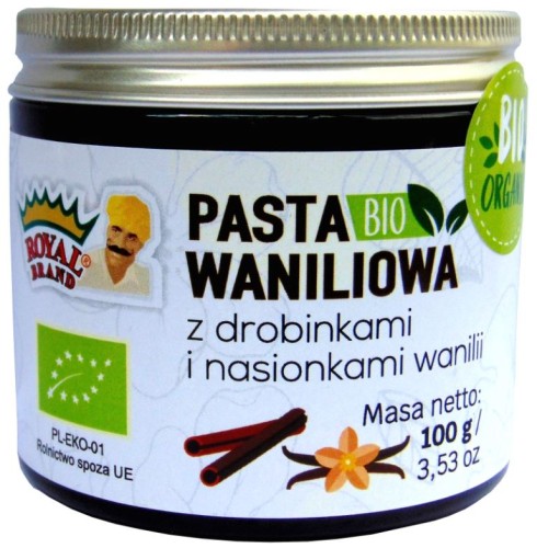 22310PASTA WANILIOWA BIO 100 g - ROYAL BRAND-1