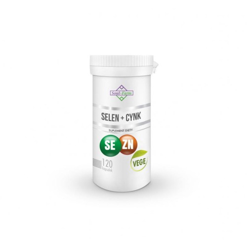 22438SELEN + CYNK 120 KAPSUŁEK (15 mg + 300 mcg) - SOUL FARM-1