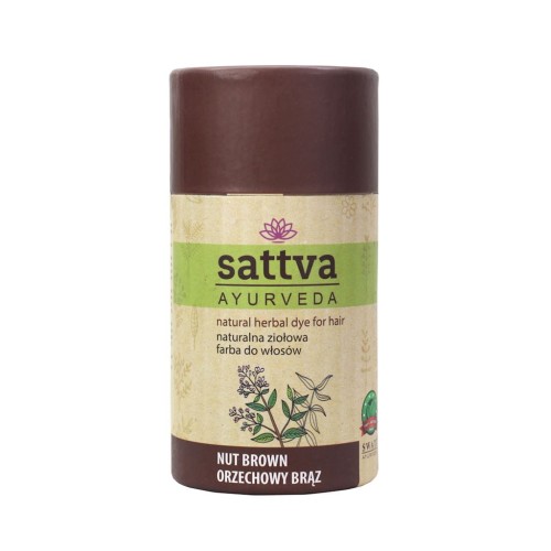 22447HENNA ORZECHOWY BRĄZ 150 g - SATTVA-1