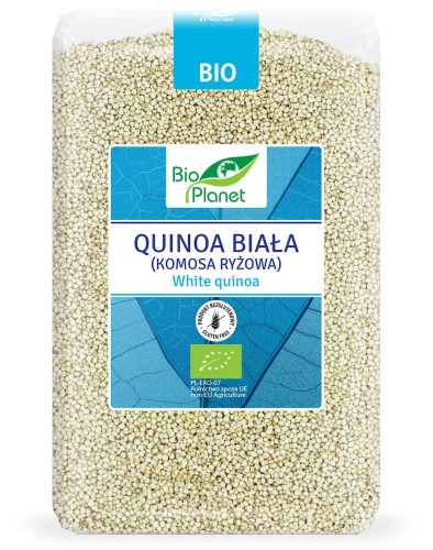 22520QUINOA BIAŁA (KOMOSA RYŻOWA) BEZGLUTENOWA BIO 2 kg - BIO PLANET-1