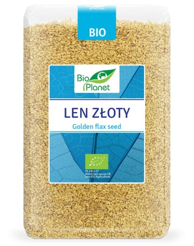 22526LEN ZŁOTY BIO 2 kg - BIO PLANET-1