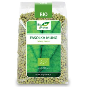 Fasolka mung Bio 400g wspiera usuwanie toksyn z organizmu oraz minimalizuje objawy zatrucia