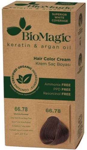 22758FARBA DO WŁOSÓW BARDZO CIEMNY PERŁOWY BLOND (66.78) 250 g - BIOMAGIC-1