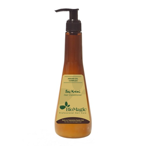 22762ODŻYWKA DO WŁOSÓW SUCHYCH I ZNISZCZONYCH Z OLEJEM ARGANOWYM 300 ml - BIOMAGIC-1