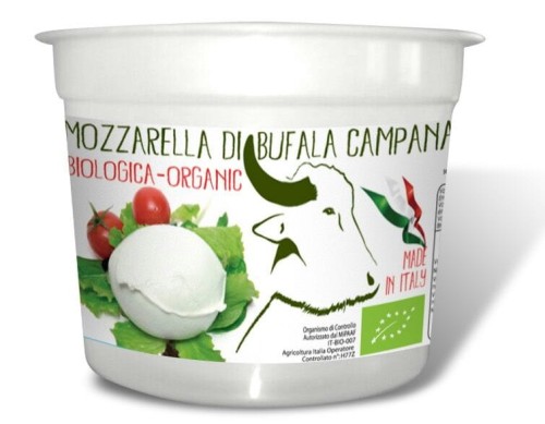 22852MOZZARELLA Z MLEKA BAWOLEGO (1 kulka w kubeczku) BIO 320 g - BIOLOGICA-1