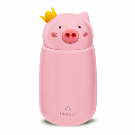 22965BUTELKA TERMICZNA DLA DZIECI ŚWINKA 320 ml - CHIC-MIC-1