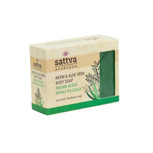 23021MYDŁO W KOSTCE DO CIAŁA NEEM I ALOES 125 g - SATTVA-1