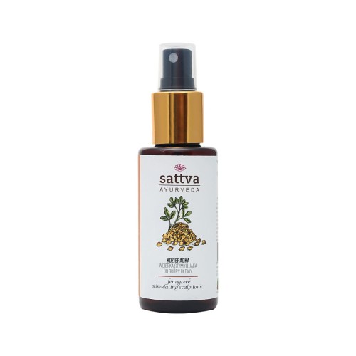 23024WCIERKA DO SKÓRY GŁOWY STYMULUJĄCA WZROST KOZIERADKA 100 ml - SATTVA-1