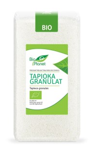 TAPIOKA GRANULAT BIO 500 g - posiada szereg właściwości prozdrowotnych