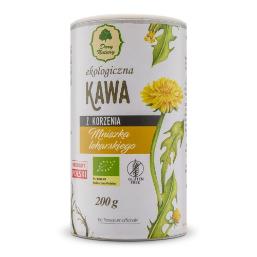 23272KAWA Z KORZENIA MNISZKA LEKARSKIEGO BEZGLUTENOWA BIO 200 g - DARY NATURY-1