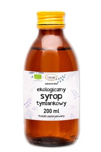 SYROP TYMIANKOWY BIO 200 ml do leczenia dolegliwości układu pokarmowego i moczowego