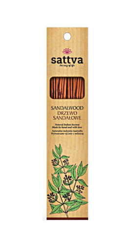23371KADZIDŁO INDYJSKIE DRZEWO SANDAŁOWE (15 szt.) 30 g - SATTVA-1
