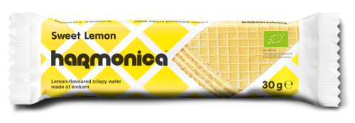 23475WAFELEK Z KREMEM MLECZNO - CYTRYNOWYM BIO 30 g - HARMONICA-1