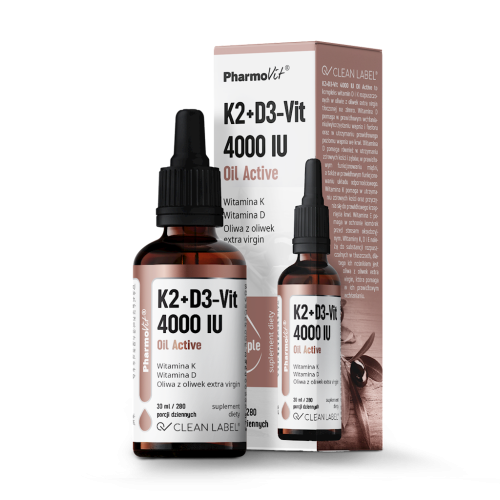 23497WITAMINA K2 + D3 W KROPLACH (75 mcg + 100 mcg) BEZGLUTENOWE 30 ml - PHARMOVIT (CLEAN LABEL)-1
