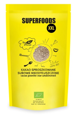 23505KAKAO SPROSZKOWANE SUROWE NIEODTŁUSZCZONE BIO 400 g - BIO PLANET-1