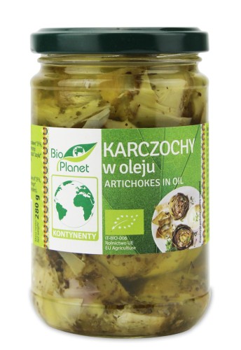 23572KARCZOCHY W OLEJU BIO 280 g - BIO PLANET-1