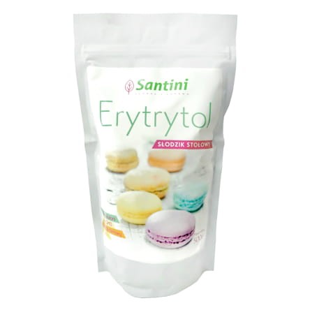 23602ERYTRYTOL FRANCUSKI BEZGLUTENOWY 500 g (TOREBKA) - SANTINI-1