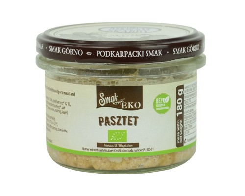 23791PASZTET WIEPRZOWY BIO 180 g - SMAK EKO-1