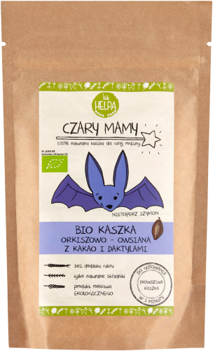 24172KASZKA ORKISZOWO - OWSIANA Z KAKAO I DAKTYLAMI BIO 200 g - HELPA-1
