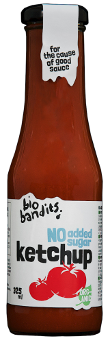 24174KETCHUP BEZ DODATKU CUKRÓW BIO 325 ml - BIO BANDITS-1