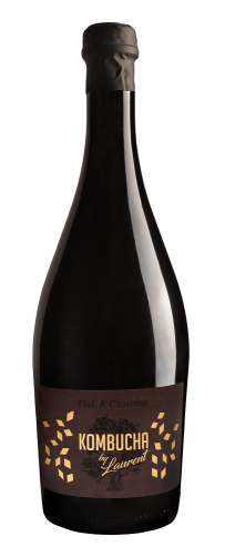 24276KOMBUCHA SZAMPAŃSKA NA PŁATKACH DĘBU O SMAKU CZEKOLADOWYM BIO 750 ml - KOMBUCHA BY LAURENT-1