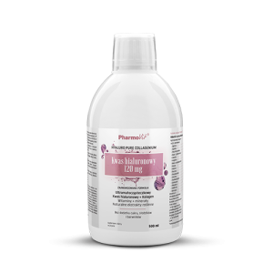 KWAS HIALURONOWY W PŁYNIE 500 ml poprawia motorykę w stawie, zmniejsza stan zapalny i ból.